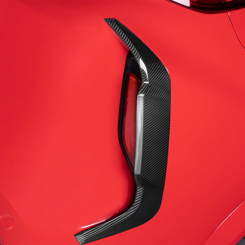 SOOQOO - BMW X6M F96 DRY CARBON FIBER REAR BUMPER INSERT - Aero Carbon UK