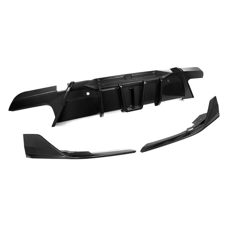 SOOQOO - BMW X6M F96 DRY CARBON FIBER REAR DIFFUSER - Aero Carbon UK