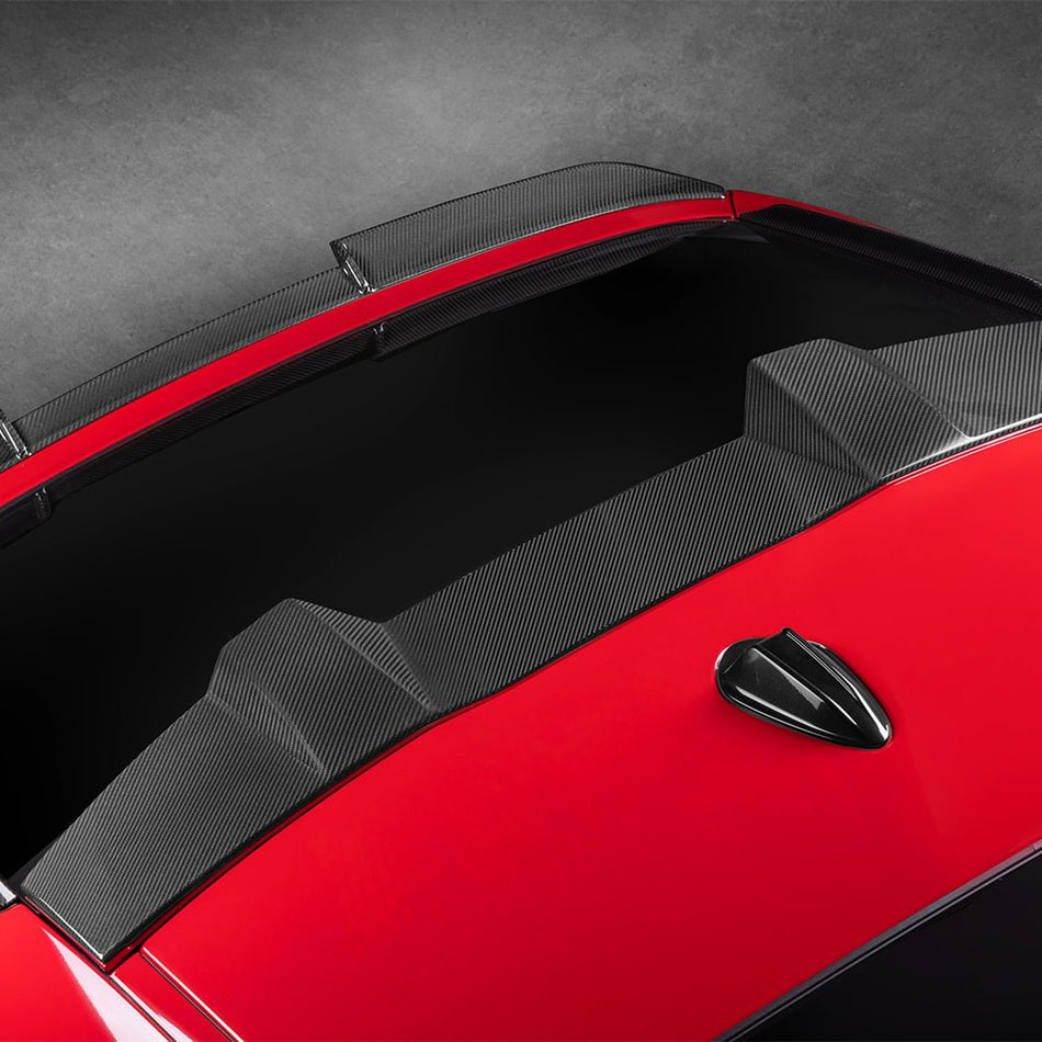 SOOQOO - BMW X6M F96 DRY CARBON FIBER TOP SPOILER - Aero Carbon UK