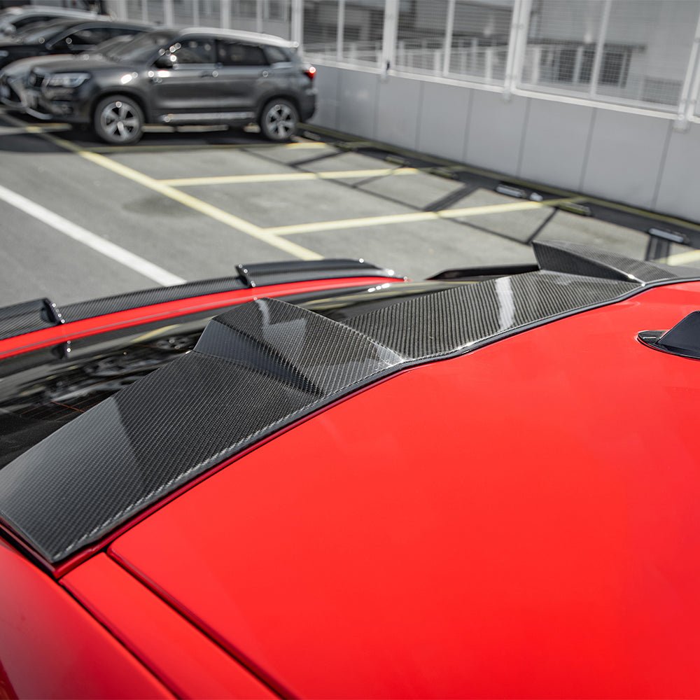 SOOQOO - BMW X6M F96 DRY CARBON FIBER TOP SPOILER - Aero Carbon UK