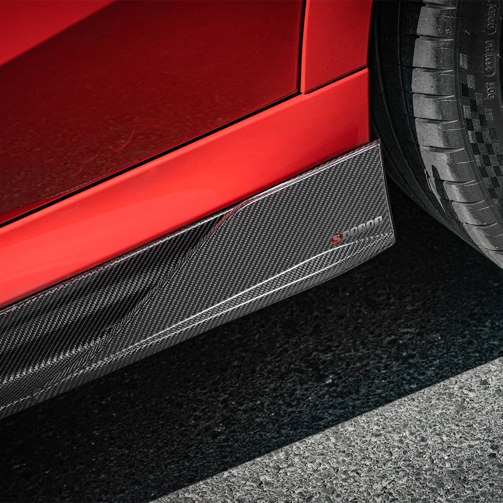 SOOQOO - BMW X6M F96 LCI DRY CARBON FIBER SIDE SKIRTS - Aero Carbon UK