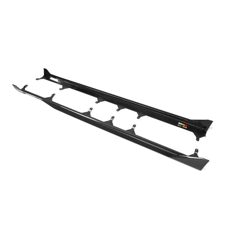 SOOQOO - BMW X7 G07 DRY CARBON FIBRE SIDE SKIRTS - Aero Carbon UK