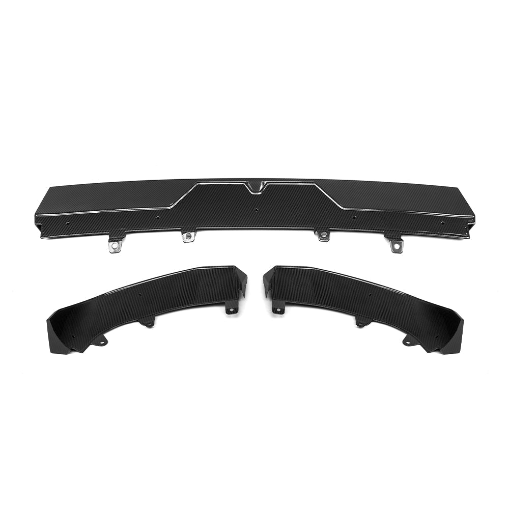 SOOQOO - BMW X7 G07 LCI DRY CARBON FIBRE FRONT LIP - Aero Carbon UK