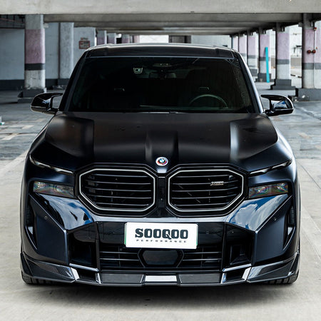 SOOQOO - BMW XM G09 DRY CARBON FIBRE FRONT LIP - Aero Carbon UK