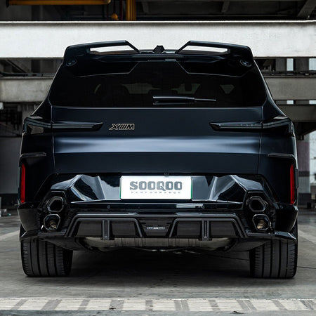 SOOQOO - BMW XM G09 DRY CARBON FIBRE REAR DIFFUSER - Aero Carbon UK