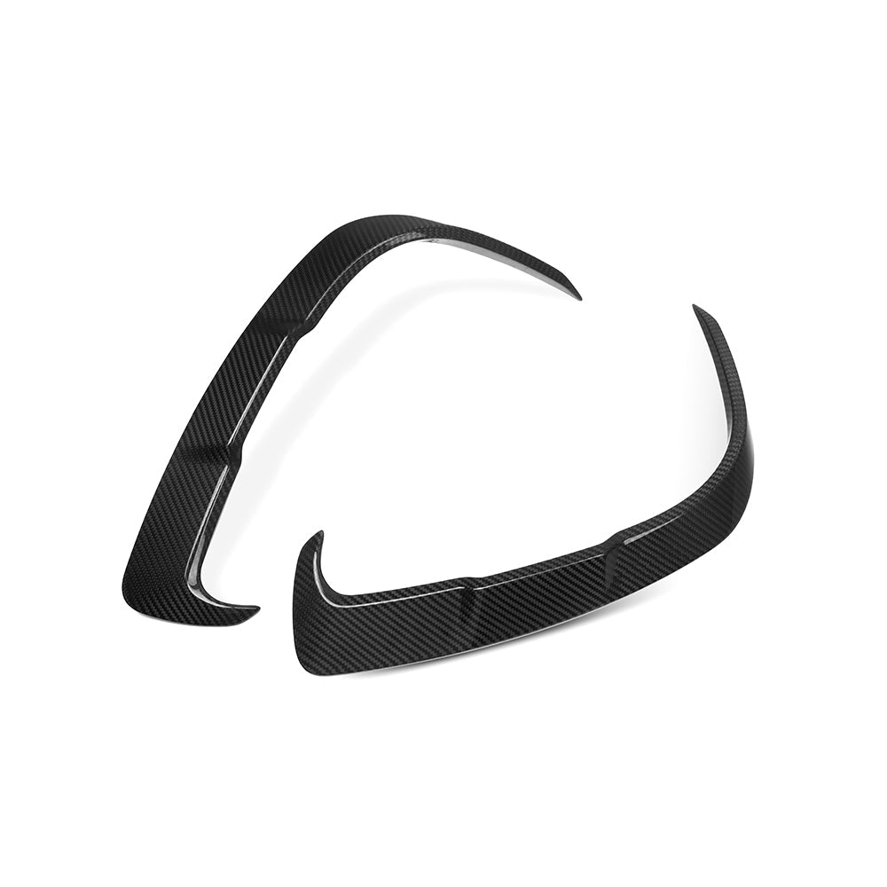 SOOQOO - BMW Z4 G29 DRY CARBON FIBRE REAR BUMPER INSERTS - Aero Carbon UK