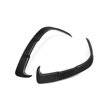 SOOQOO - BMW Z4 G29 DRY CARBON FIBRE REAR BUMPER INSERTS - Aero Carbon UK