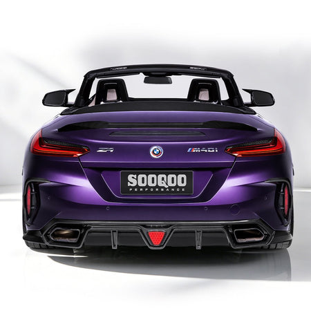 SOOQOO - BMW Z4 G29 DRY CARBON FIBRE REAR SPOILER - Aero Carbon UK