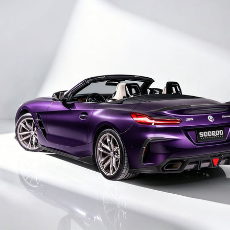 SOOQOO - BMW Z4 G29 DRY CARBON FIBRE SIDE SKIRTS - Aero Carbon UK
