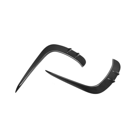 SOOQOO MERCEDES - AMG CLE 53 C236 DRY CARBON FIBER FRONT BUMPER INSERTS - Aero Carbon UK