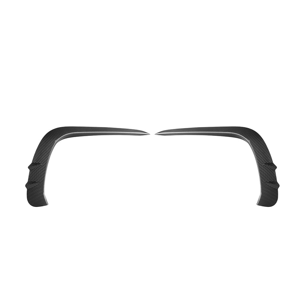 SOOQOO MERCEDES - AMG CLE 53 C236 DRY CARBON FIBER FRONT BUMPER INSERTS - Aero Carbon UK