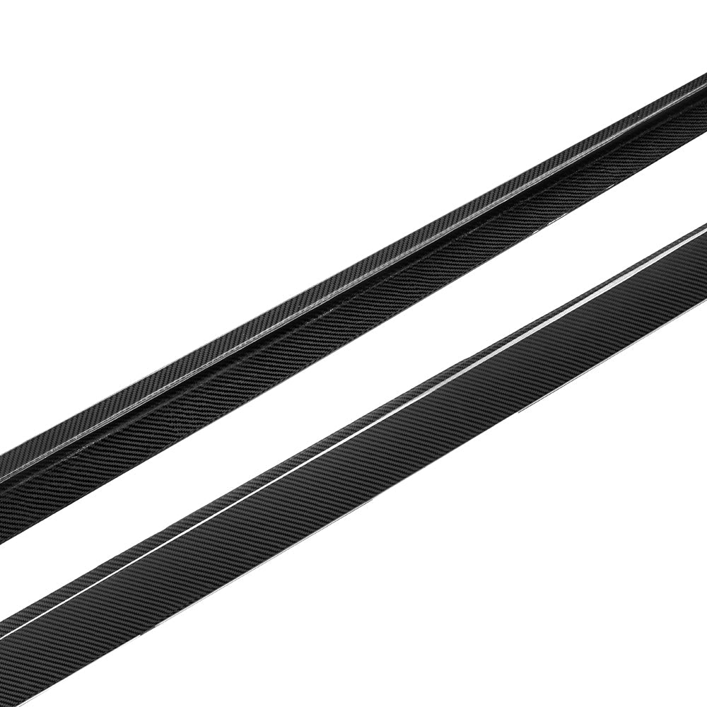 SOOQOO - MERCEDES - AMG CLE 53 C236 DRY CARBON FIBER SIDE SKIRTS - Aero Carbon UK