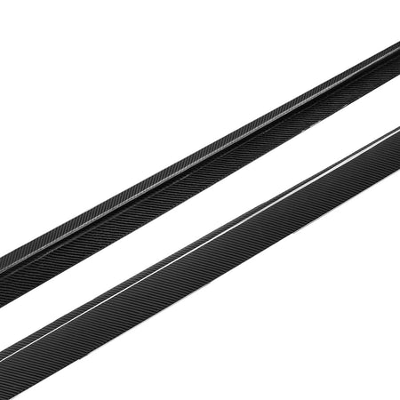 SOOQOO - MERCEDES - AMG CLE 53 C236 DRY CARBON FIBER SIDE SKIRTS - Aero Carbon UK