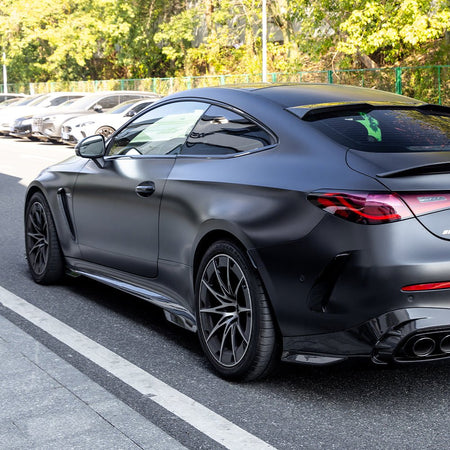 SOOQOO - MERCEDES - AMG CLE 53 C236 DRY CARBON FIBER SIDE SKIRTS - Aero Carbon UK