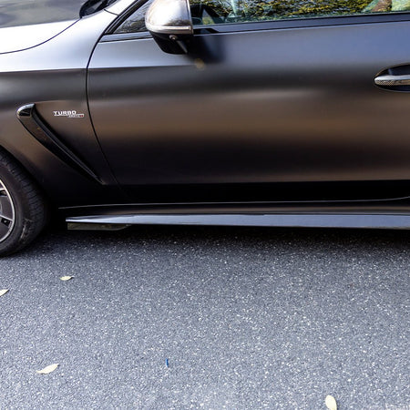 SOOQOO - MERCEDES - AMG CLE 53 C236 DRY CARBON FIBER SIDE SKIRTS - Aero Carbon UK