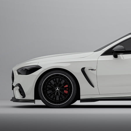 SOOQOO - MERCEDES - AMG CLE 53 C236 DRY CARBON FIBER SIDE SKIRTS - Aero Carbon UK