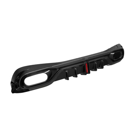 SOOQOO - MERCEDES - AMG CLE53 C236 DRY CARBON FIBER REAR LED DIFFUSER - Aero Carbon UK