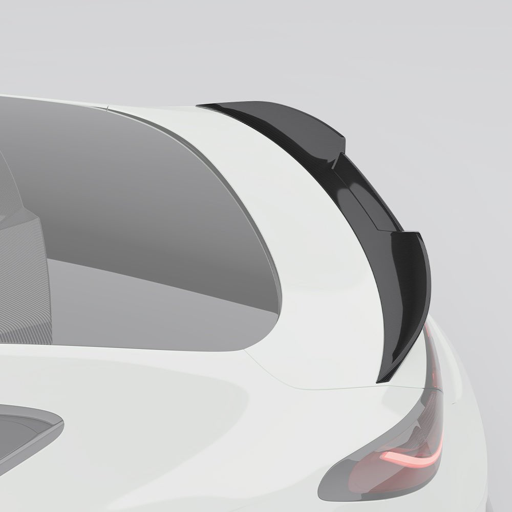 SOOQOO - MERCEDES CLE C236 DRY CARBON REAR BOOT SPOILER - Aero Carbon UK