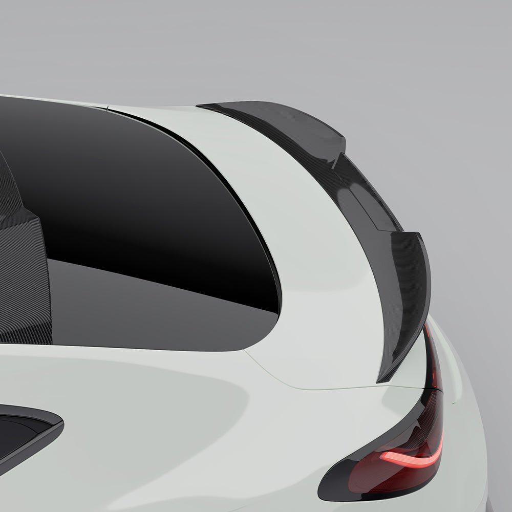 SOOQOO - MERCEDES CLE C236 DRY CARBON REAR BOOT SPOILER - Aero Carbon UK