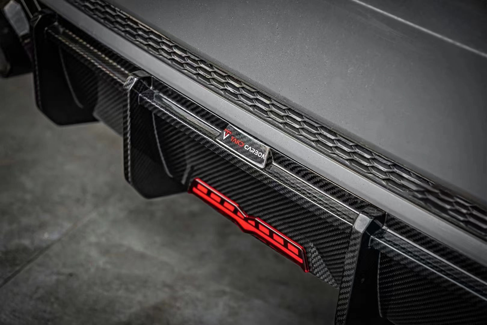 TAKD - AUDI A4 / S4 B9 CARBON FIBRE REAR DIFFUSER - Aero Carbon UK