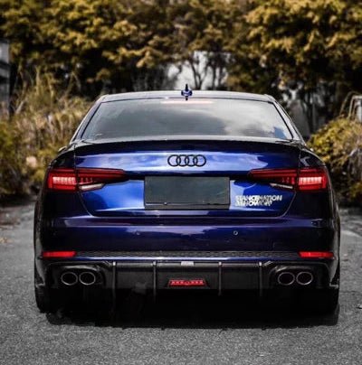 TAKD - AUDI A4 / S4 B9 CARBON FIBRE REAR DIFFUSER - Aero Carbon UK