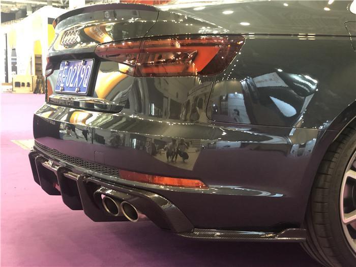 TAKD - AUDI A4 / S4 B9 CARBON FIBRE REAR DIFFUSER - Aero Carbon UK