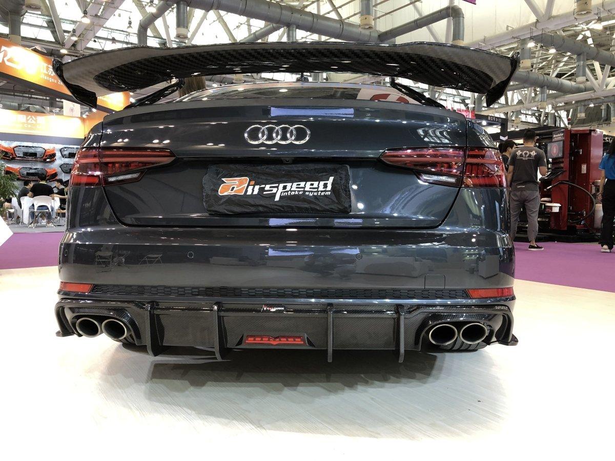TAKD - AUDI A4 / S4 B9 CARBON FIBRE REAR DIFFUSER - Aero Carbon UK