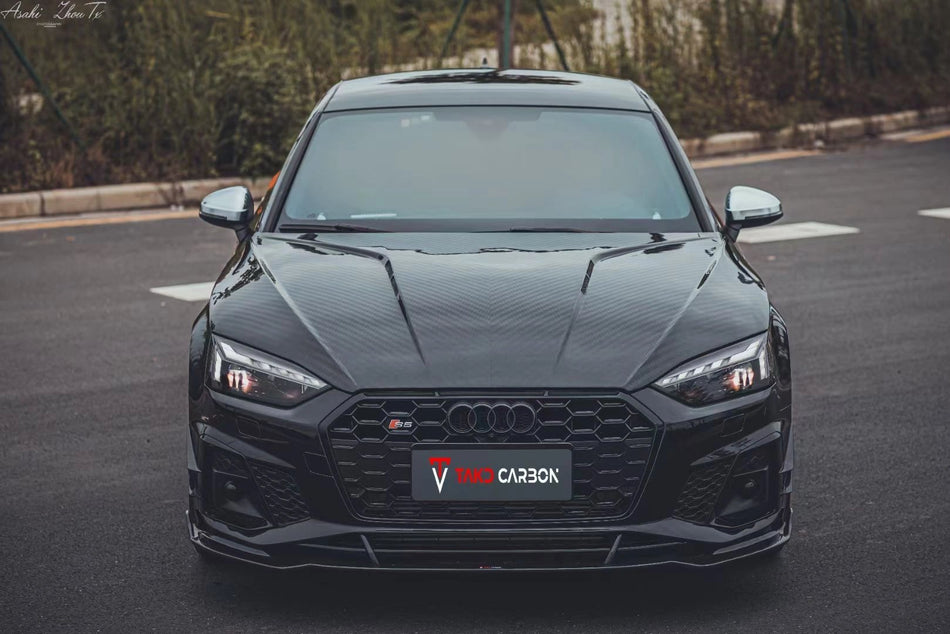 TAKD - AUDI A5 S5 B9 B9.5 CARBON FIBRE HOOD BONNET - Aero Carbon UK