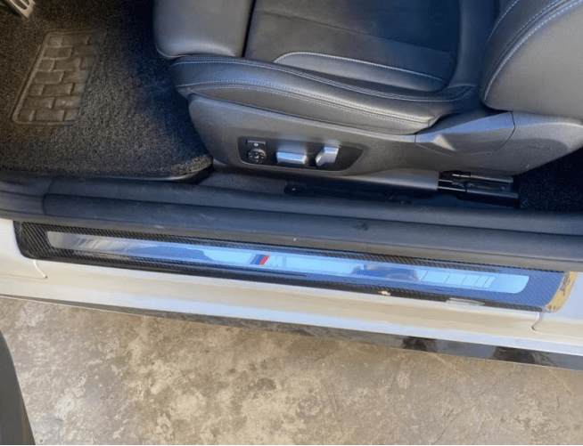 TAKD - BMW 4 SERIES G22 PRE - LCI INTERIOR DOOR GUARD TRIM - Aero Carbon UK