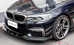 TAKD – BMW 5 SERIES G30 PRE LCI CARBON FRONT LIP - Aero Carbon UK