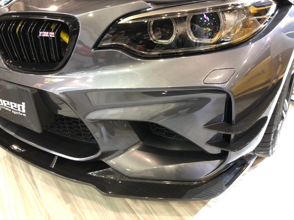 TAKD - BMW M2 F87 CARBON FIBRE FRONT LIP - Aero Carbon UK