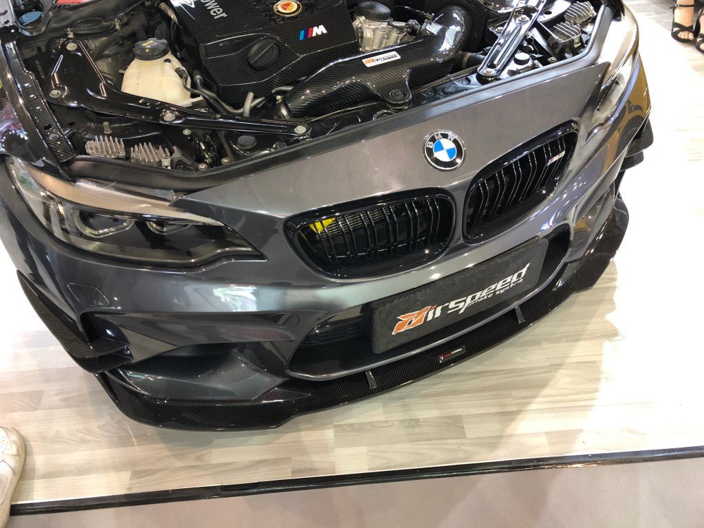 TAKD - BMW M2 F87 CARBON FIBRE FRONT LIP - Aero Carbon UK