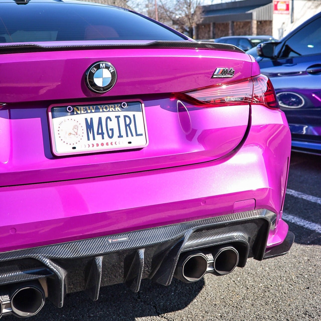 TAKD - BMW M3 G80 G81 / M4 G82 G83 2021+ DRY CARBON FIBRE REAR DIFFUSER AND SIDE SKIRTS - Aero Carbon UK