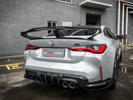 TAKD - BMW M3 G80 G81 / M4 G82 G83 2021+ DRY CARBON FIBRE REAR DIFFUSER AND SIDE SKIRTS - Aero Carbon UK