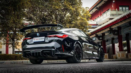 TAKD - BMW M3 G80 G81 / M4 G82 G83 2021+ DRY CARBON FIBRE REAR DIFFUSER AND SIDE SKIRTS - Aero Carbon UK