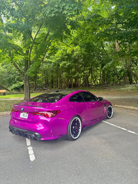 TAKD - BMW M3 G80 G81 / M4 G82 G83 2021+ DRY CARBON FIBRE REAR DIFFUSER AND SIDE SKIRTS - Aero Carbon UK