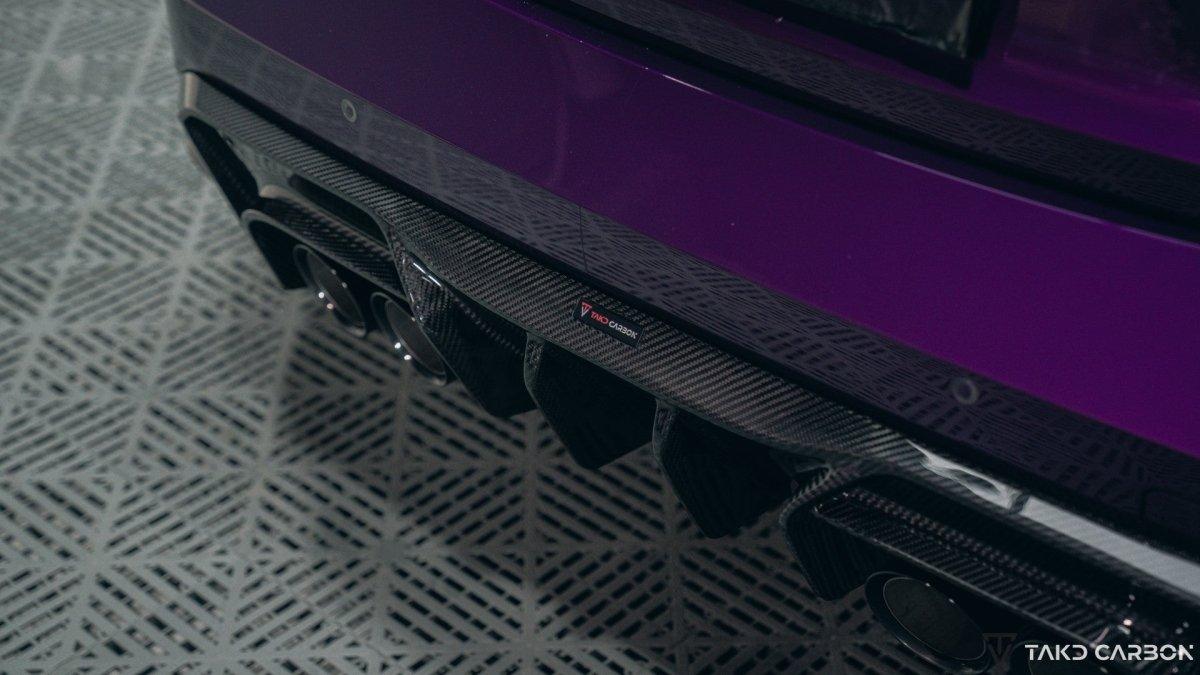 TAKD - BMW M3 G80 G81 / M4 G82 G83 2021+ DRY CARBON FIBRE REAR DIFFUSER AND SIDE SKIRTS - Aero Carbon UK