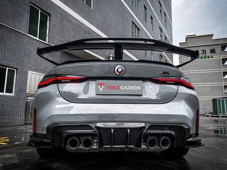 TAKD - BMW M3 G80 G81 / M4 G82 G83 2021+ DRY CARBON FIBRE REAR DIFFUSER AND SIDE SKIRTS - Aero Carbon UK