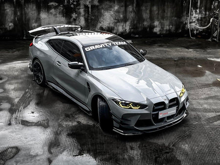 TAKD - BMW M3 G80 G81 / M4 G82 G83 V1 STYLE CARBON FIBRE SIDE SKIRTS - Aero Carbon UK