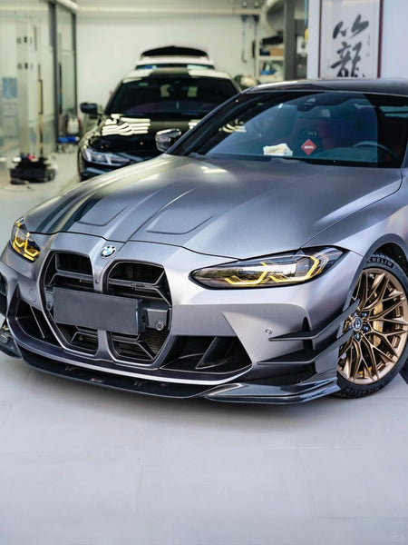 TAKD - BMW M3 G80 M4 G82 DRY CARBON FIBER FRONT LIP - Aero Carbon UK