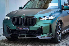 TAKD - BMW X5 G05 LCI DRY CARBON FIBRE FRONT LIP - Aero Carbon UK