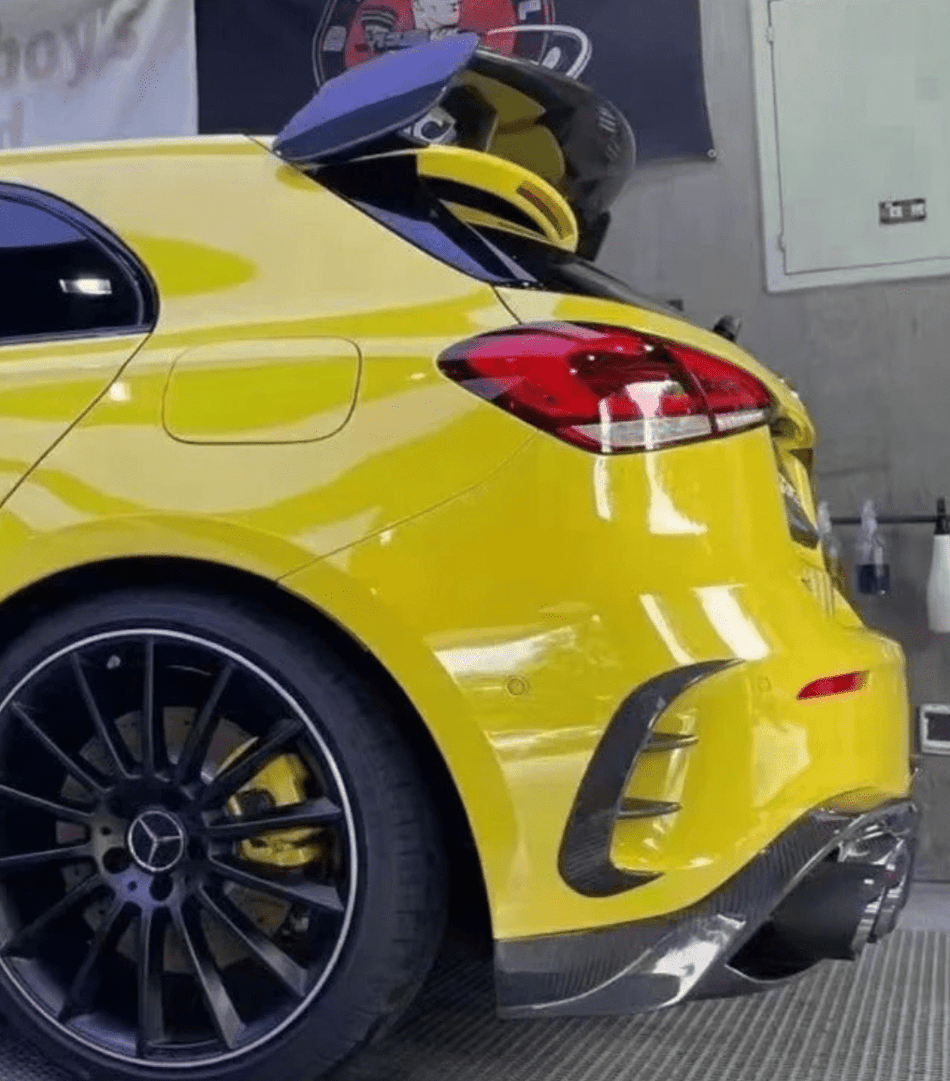 TAKD - MERCEDES A CLASS W177 A35 / A45 CARBON REAR CANNARDS - Aero Carbon UK