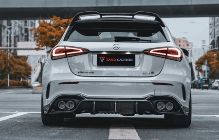 TAKD - MERCEDES A CLASS W177 A35 / A45 CARBON REAR DIFFUSER - Aero Carbon UK