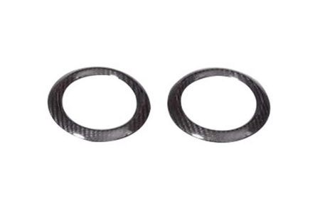 TAKD - MERCEDES BENZ A35 / A45 W177 DRY CARBON FIBER INTERIOR DRIVER & PASSENGER AIR VENT TRIM - Aero Carbon UK