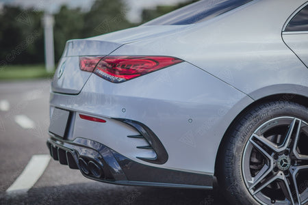 TAKD - MERCEDES BENZ CLA W118 DRY CARBON FIBRE REAR DIFFUSER - Aero Carbon UK