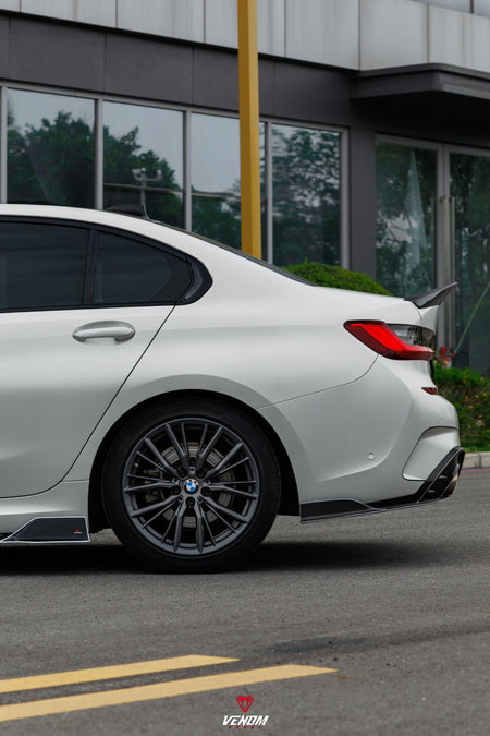 VENOM SPORT - BMW 3 SERIES G20 DRY CARBON FIBER DUCKTAIL SPOILER - Aero Carbon UK