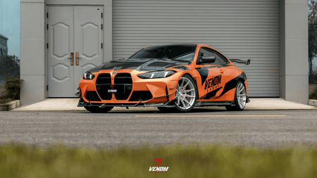 VENOM SPORT - BMW M3 G80 / M4 G82 DRY CARBON FIBER FRONT LIP - Aero Carbon UK