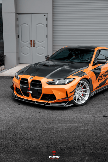 VENOM SPORT - BMW M3 G80 / M4 G82 DRY CARBON FIBER FRONT LIP - Aero Carbon UK