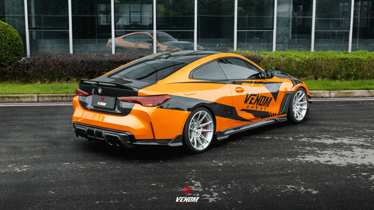 VENOM SPORT - BMW M4 G82 DRY CARBON FIBER REAR SPOILER - Aero Carbon UK
