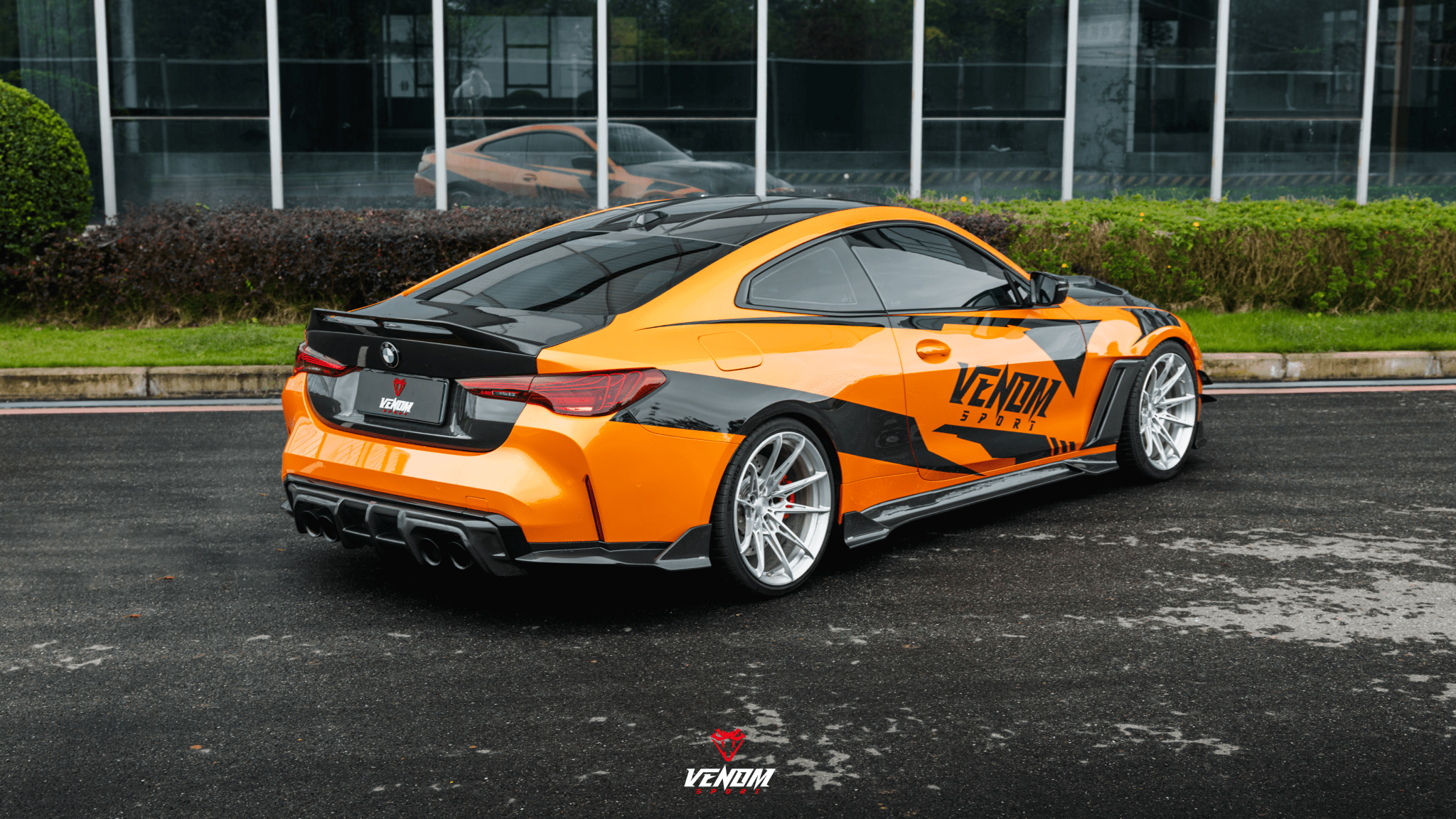 VENOM SPORT - BMW M4 G82 DRY CARBON FIBER REAR SPOILER - Aero Carbon UK